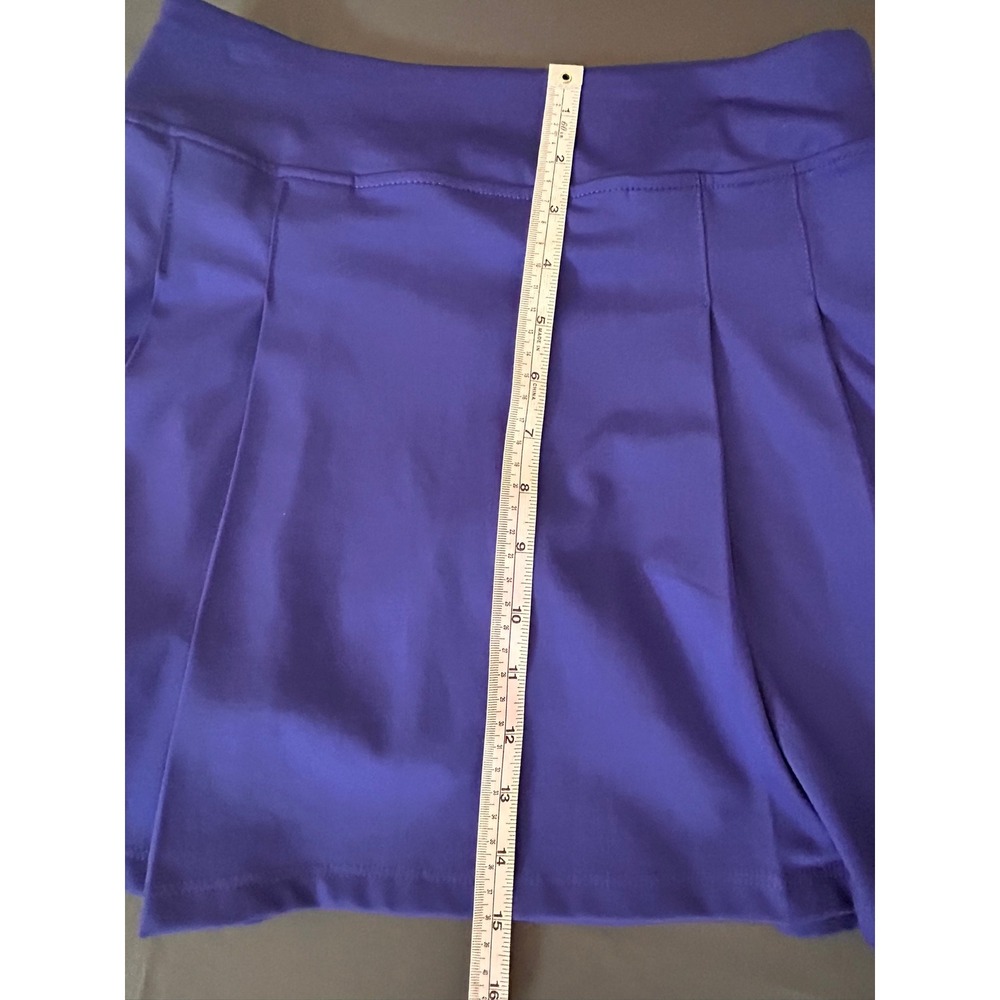 NWT Tommy Bahama Golf Womens Purple Pleated Skirt with Built-In Shorts Size XS - Picture 5 of 5